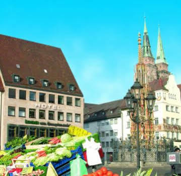 Tiptop Hotel Am Schoenen Brunnen 纽伦堡 外观 照片